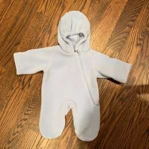 Widgeon Blue Fleece Bunting (Newborn)